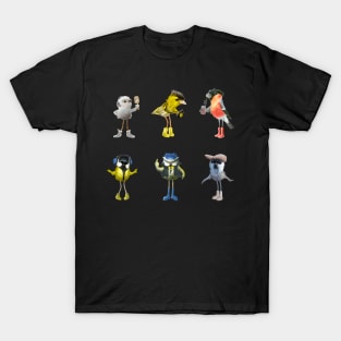 Funny backyard birds T-Shirt